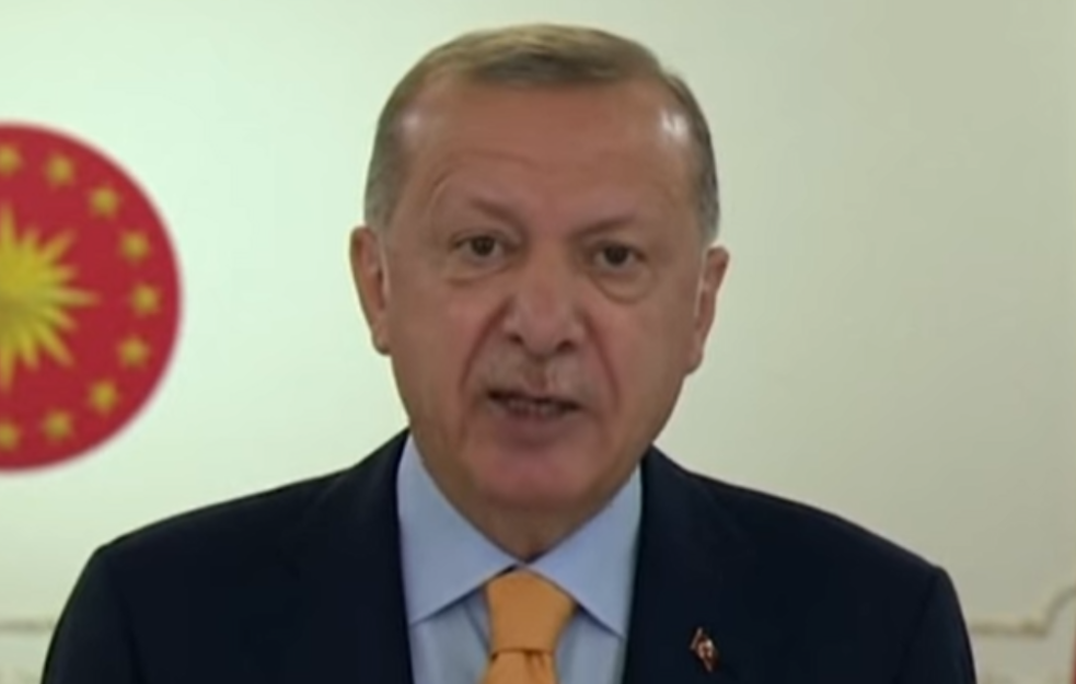 PREDSEDNIK TURSKE STIGAO U PREDSEDNIŠTVO BIH: Erdogan se sastao sa  Dodikom, Komšićem i <span style='color:red;'><b>Džaferović</b></span>em! 
